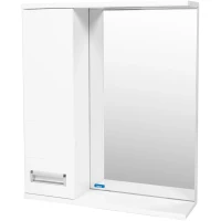 Зеркальный шкаф 60x70 см белый L Viant Вена VVEN60-ZSHL