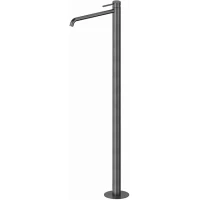 Смеситель напольный для раковины Newform X-Steel 316 69618EX.59.064 без донного клапана, оружейная сталь матовый