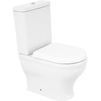 Чаша напольного безободкового унитаза Cezares Giubileo CZR-165-CPR