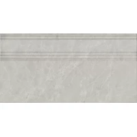 Плинтус Kerama Marazzi Риальто серый светлый глянцевый обрезной 20x40 FME027R