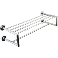 Полка для полотенец Nofer Niza 16854.B 65,5 см, хром