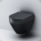 Унитаз подвесной Am.Pm Spirit V2.0 C701700MBSC безободковый, с сиденьем микролифт, черный матовый - 2