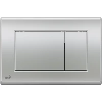 Кнопка смыва AlcaPlast M272 для инсталляции, матовый хром