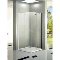 Душевой уголок WeltWasser 200Q22-90 10000002932 89x89 см, профиль хром, стекло прозрачное