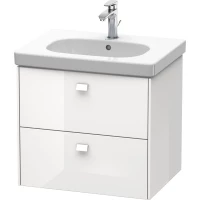 Тумба белый глянец 62 см Duravit Brioso BR414502222