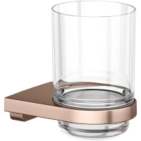 Стакан для зубных щеток KEUCO Collection Moll 12750299000 настенный, розовое золото матовый