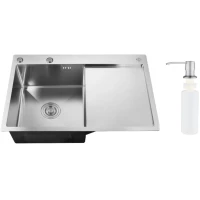 Кухонная мойка РМС нержавеющая сталь MRK-7851L