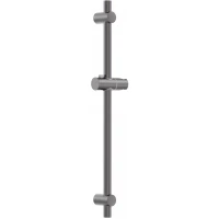 Душевая штанга Wonzon & Woghand WW-SL04-BGM 65,4 см, темный графит матовый