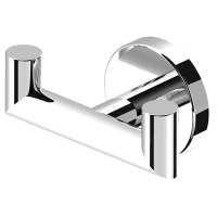 Крючок Gustavsberg Round GB41103705 двойной, для ванны, хром