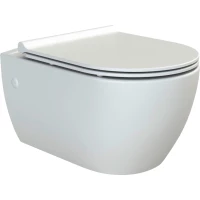 Унитаз подвесной Boheme Bianca 963-W безободковый, белый