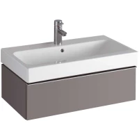 Тумба платина глянец 74 см Geberit iCon 840277000