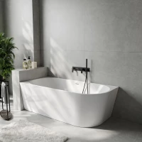 Акриловая ванна Abber AB9502-1.8 L 180x80 см L, угловая, белый