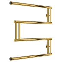 Полотенцесушитель водяной 600x600 золотой Сунержа High-Tech model 