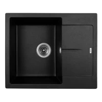 Кухонная мойка Kaiser черный мрамор KGMK-6250-BP