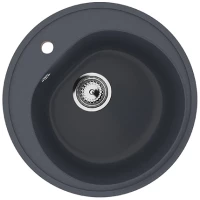 Кухонная мойка Ulgran антрацит U-101-343