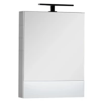 Зеркальный шкаф 50x67 см белый Aquanet Нота 00175670