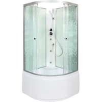 Душевая кабина 100x100x200 см Deto L910NGM интимато