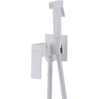 Гигиенический душ Abber Daheim AF8226W со смесителем, белый матовый