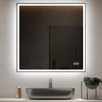 Зеркало Vincea VLM-3VN8008-2 80x80 см, с LED-подсветкой, сенсорным выключателем, диммером, антизапотеванием