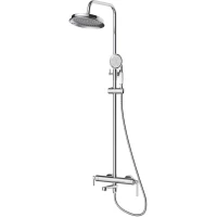 Душевая система BelBagno Boheme BOHEME-VSCM-CRM 225 мм, со смесителем, хром