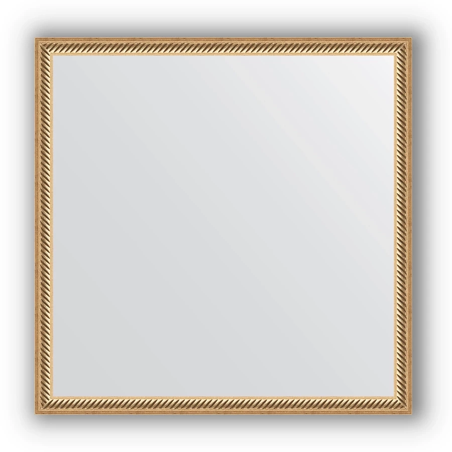 Зеркало 58х58 см витое золото Evoform Definite BY 0606 - фото 1