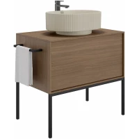 Тумба орех 80 см Kerama Marazzi Atollo AT.80\WD