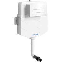 Смывной бачок скрытого монтажа WasserKRAFT Aller 10 10TLT.031.ME.WH03