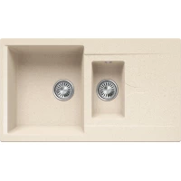 Кухонная мойка Polygran Brig-870 кремовый 854970