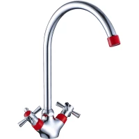 Смеситель для кухни Decoroom DR51028-Red