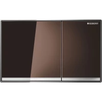 Кнопка смыва Geberit Sigma 60 115.640.SQ.1 для инсталляции, умбра