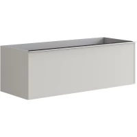 Тумба под раковину Onsen Pastel Grey 68-BP-120-F2-M11 120 см, подвесная, пастельно-серый матовый