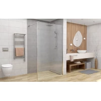 Неподвижная перегородка 100 см Deto MC100 прозрачное