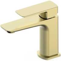 Смеситель для раковины Oliveeka OL-139003-BG золотой матовый