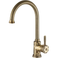 Смеситель для кухни Zorg Antic A 108K-BR бронза