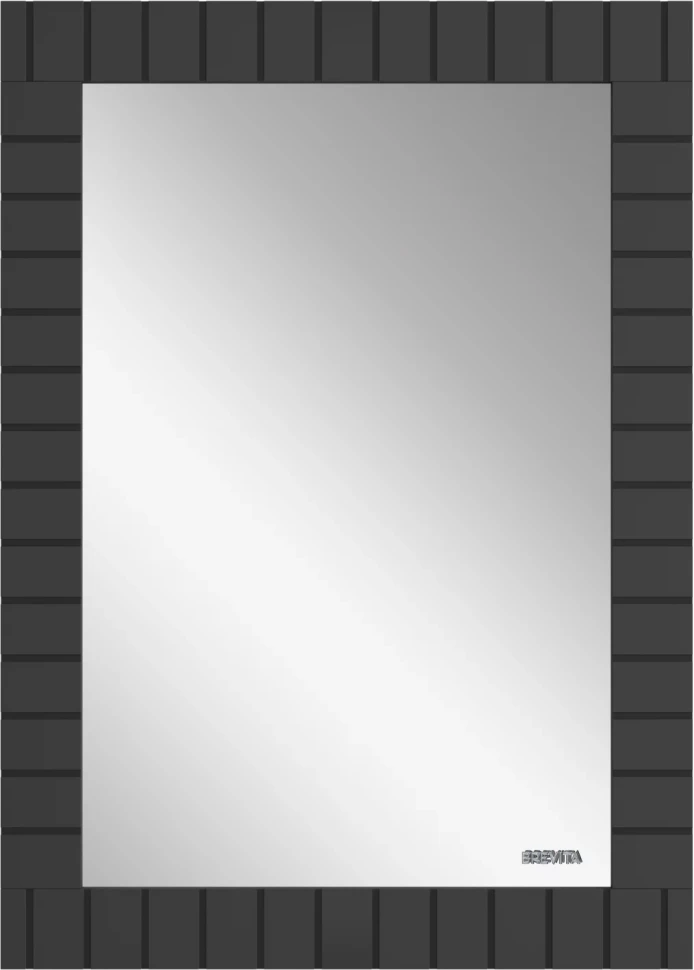Зеркало Brevita Gloster GLOS-02060-48-2 60x84 см, графит матовый