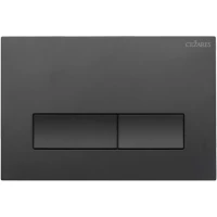 Кнопка смыва Cezares Slider SLIDER-BTN-NOP для инсталляции, черный матовый