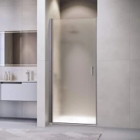 Душевая дверь RGW LE-003Gr Leipzig 351200309-210 90 см, профиль оружейная сталь матовый, стекло матовое