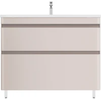 Тумба под раковину Style Line Атлантика СС-00002573 99,5 см, напольная, карамель матовая