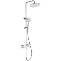 Душевая система Wonzon & Woghand Stay 1 WW-B3051-A-CR 230 мм, с термостатом, хром