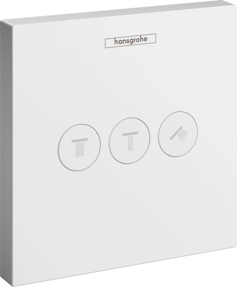 Запорно-переключающее устройство на 3 потребителя Hansgrohe ShowerSelect 15764700 запорно переключающее устройство на 3 потребителя hansgrohe showerselect 15764000
