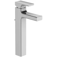 Смеситель для раковины Jacob Delafon Strayt E37329-CP с донным клапаном, хром