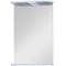 Зеркало Misty Магнолия Э-Маг02050-01Св 50x72 см, с подсветкой, выключателем, белый глянец - 1