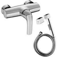 Гигиенический душ Jacob Delafon Nateo E71253-CP + LM8089C со смесителем, хром