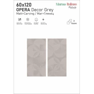 Керамогранит Infinity ceramica Decor Grey carving 60x120