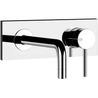 Смеситель для раковины Gessi Via Tortona 44827#031 встраиваемый, без донного клапана, хром