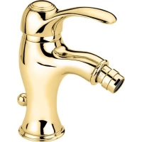 Смеситель для биде Emmevi Harmony 22004/OR с донным клапаном, золотой
