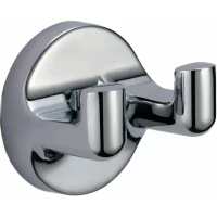 Крючок Ekko E1705-2 двойной, для ванны, хром