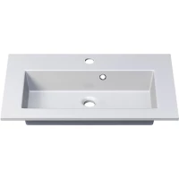 Раковина Uperwood Aurora RAurora60wg 61x36 см, накладная, белый