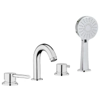 Смеситель на борт ванны Webert Elio EL850701015