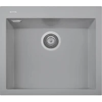 Кухонная мойка Rivelato Zeno ZN-6051 Grigio puro 60x51 см, серый